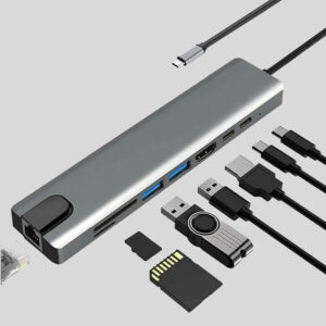 type c to hdtv 8 in 1 adapter